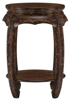 Rivas Red Accent Table