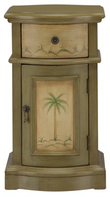 Largo Green Small Accent Chest