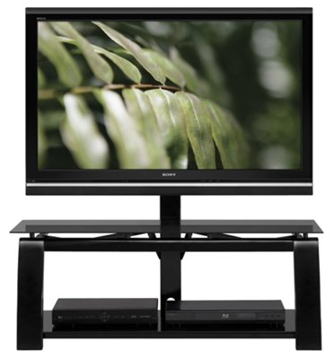 Logan Black 44" TV Stand