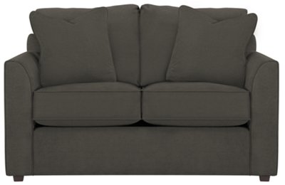 Dk Gray Microfiber Loveseat