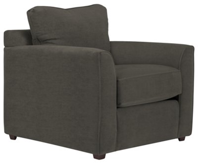 Express3 Dk Gray Microfiber Chair
