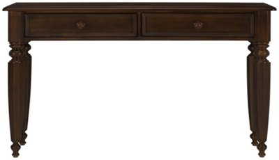 Dark Tone Storage Sofa Table