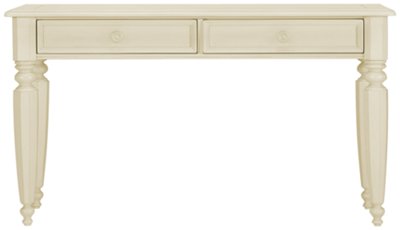 White Storage Sofa Table