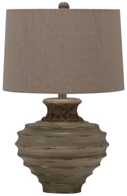 Beige Table Lamp