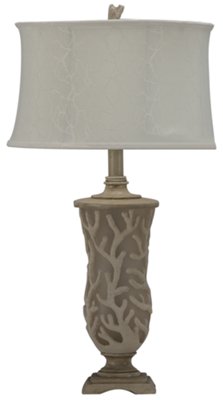 Lt Beige Table Lamp