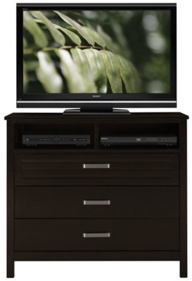 Dalton Dark Tone Media Chest