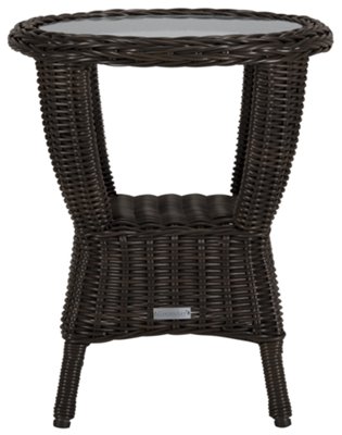 Java Dark Tone Round End Table