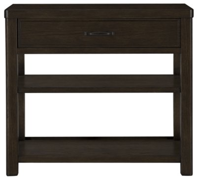 Dark Tone Wood Nightstand