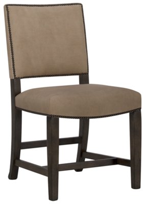Dark Tone Upholstered Side Chair