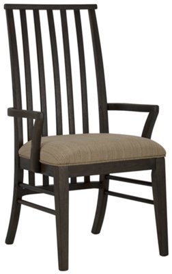 Dark Tone Wood Arm Chair