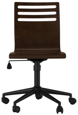 Liam Dark Tone Swivel Chair