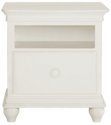 Adrian White Nightstand
