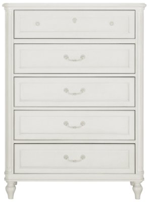 Olivia White Drawer Chest