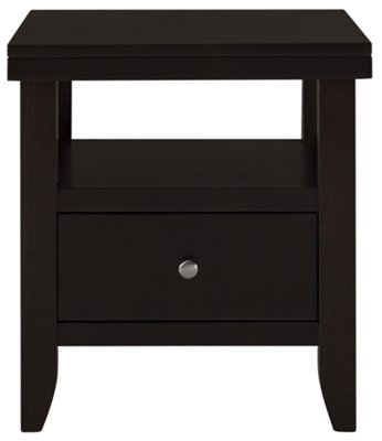 Marlon Dark Tone Rectangular End Table