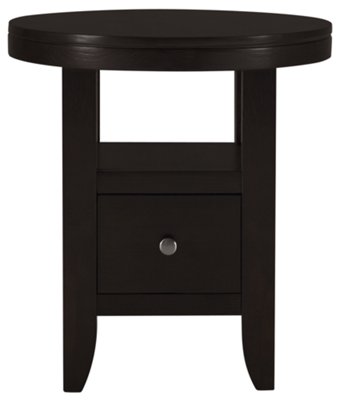Marlon Dark Tone Round End Table