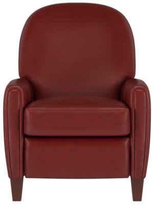 Alexa Red Bonded Leather Recliner