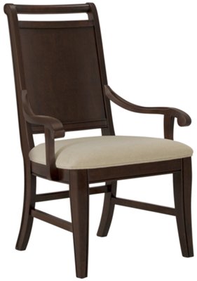 Canyon Mid Tone Wood Arm Chair
