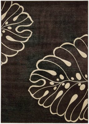 Palm Lt Beige 8X10 Area Rug