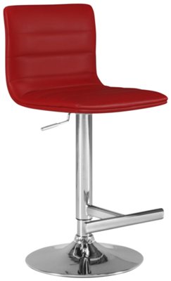 Motivo Red Adjustable Stool