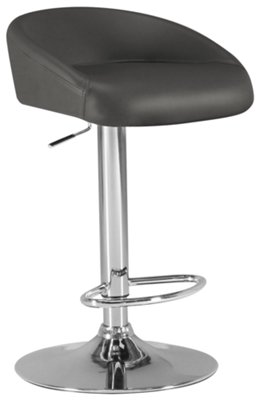 Fargo Gray Adjustable Stool