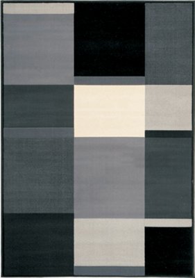 Ming Black 5X8 Area Rug