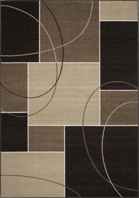 Casa Dk Brown 5X8 Area Rug