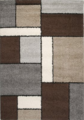 Brown 5X8 Area Rug