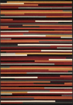 Tetrus Multi 5X8 Area Rug
