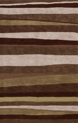 Kiwi Brown 5X8 Area Rug