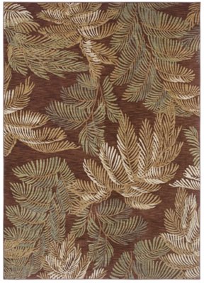 Brown 5X8 Area Rug