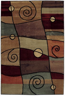 Percussion Multi 5X8 Area Rug