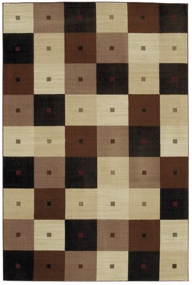 Brown 5X7 Area Rug