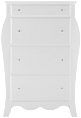 Ariana White Drawer Chest