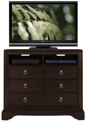Garner Dark Tone Media Chest