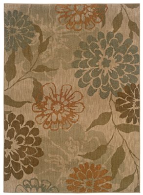 Beige 5X8 Area Rug