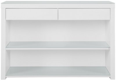 Paris White Glass Server