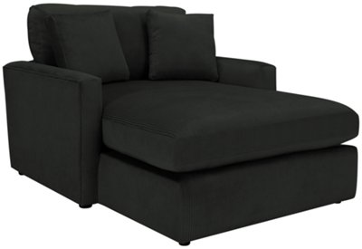Tara2 Dk Gray Microfiber Chaise