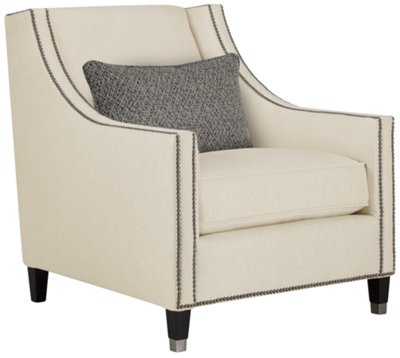 Palisades Lt Beige Fabric Chair