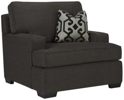 Dexter Dk Gray Fabric Chair
