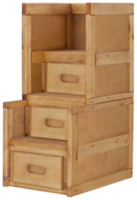 Mid Tone Stairway Chest
