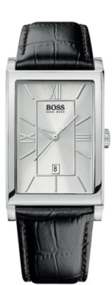 Hugo Boss Silver Rectangle (Men's)
