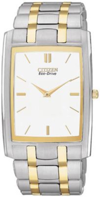 Citizen Eco-Drive Stiletto Rectangle (Men's)