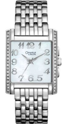 Caravelle Mother of Pearl Crystal (Women's)