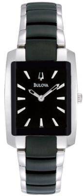 Bulova Dress Black Ion Plated (Women's) 