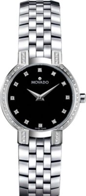 Movado Museum Faceto Diamonds (Women's)