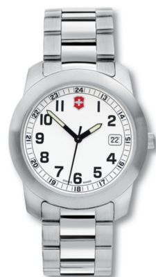 Victorinox Field SS White Dial (Men's)