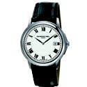 Raymond Weil Tradition Black Leather Strap (Men's) - engraving not available
