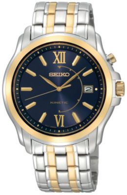 Seiko Blue Dial Kinetic (Men's) - cannot be engraved