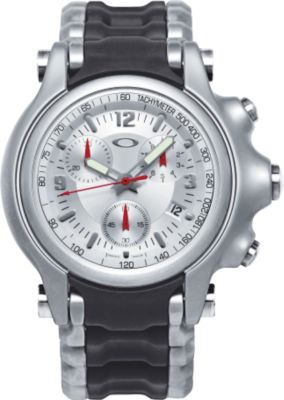 Oakley Holeshot Chrono Light SIlver SS Rubber (Men's)