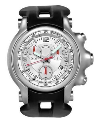 Oakley Holeshot Chrono Silver SS Rubber (Men's)